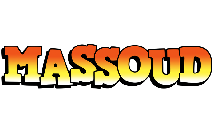 Massoud sunset logo