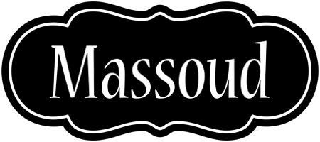 Massoud welcome logo