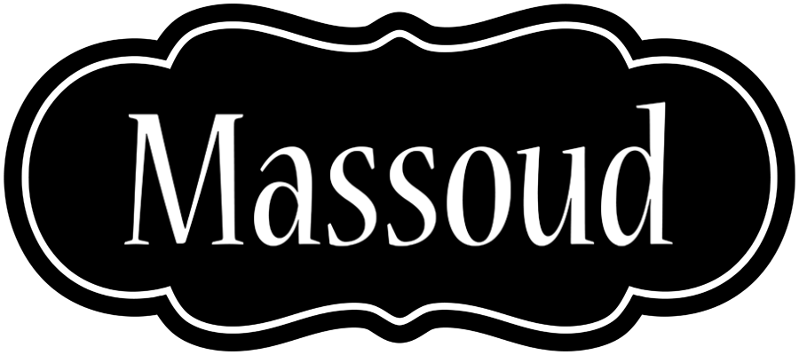 Massoud welcome logo