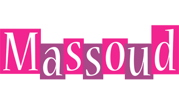 Massoud whine logo