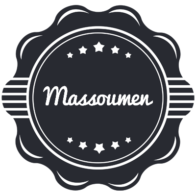 Massoumen badge logo