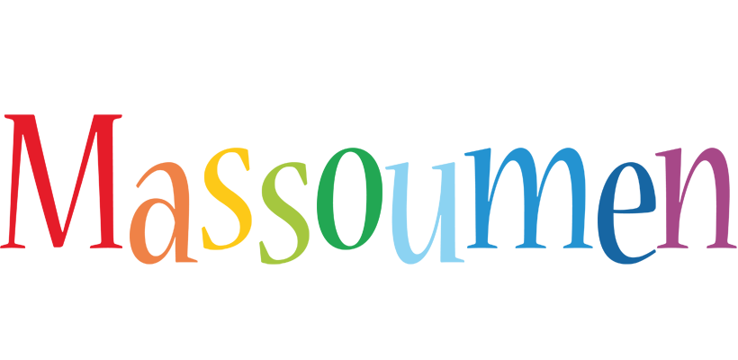 Massoumen birthday logo