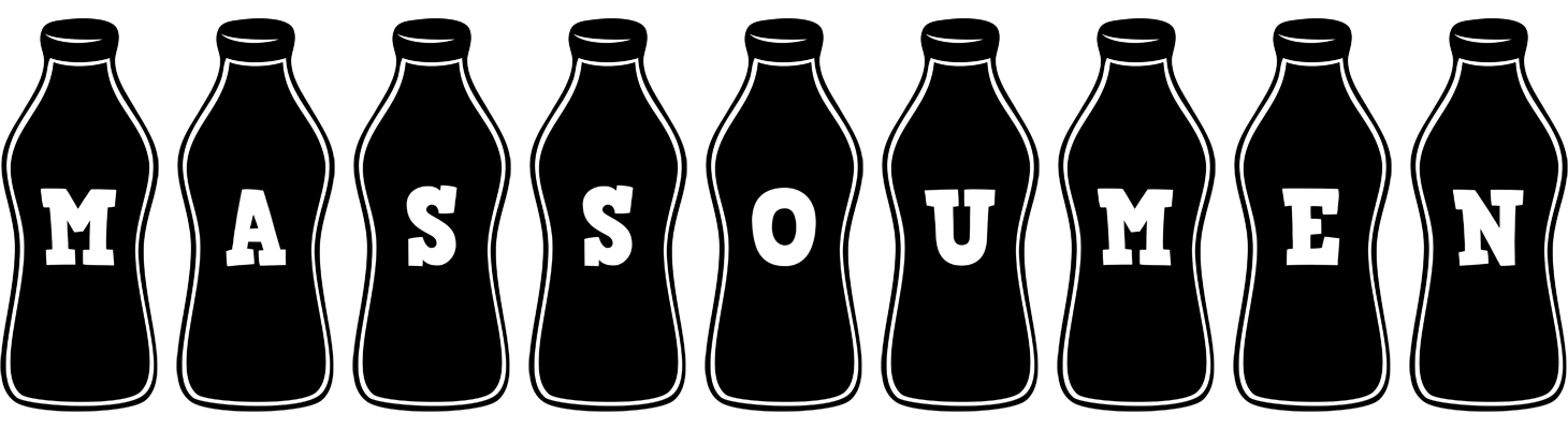 Massoumen bottle logo
