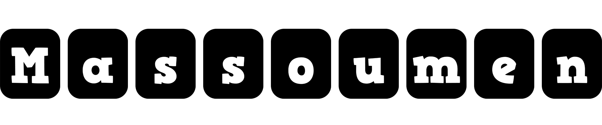 Massoumen box logo