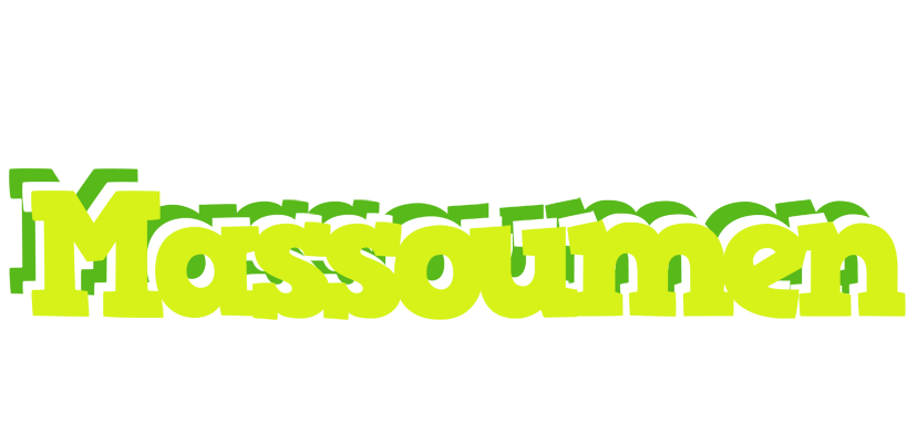 Massoumen citrus logo