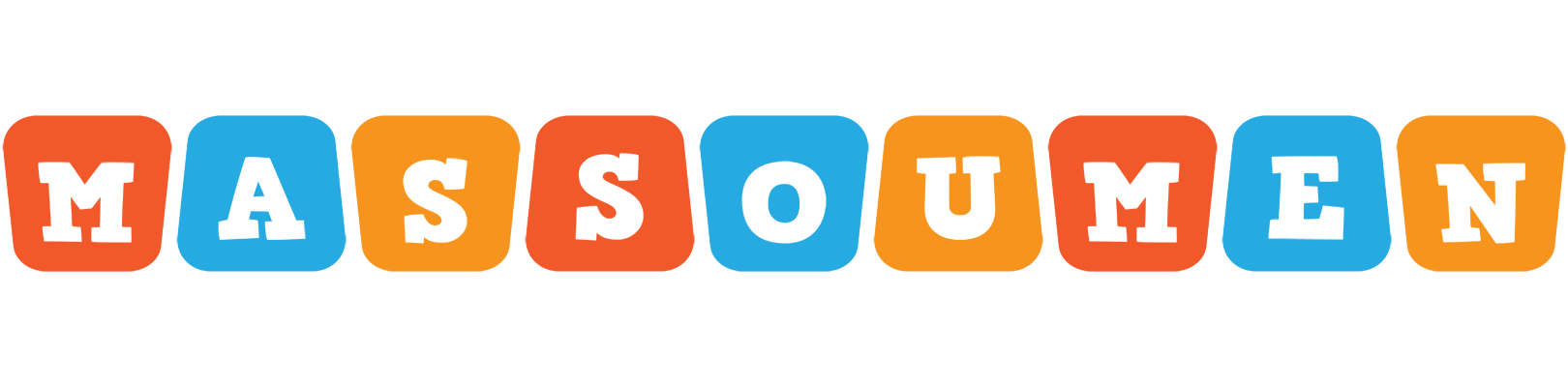 Massoumen comics logo