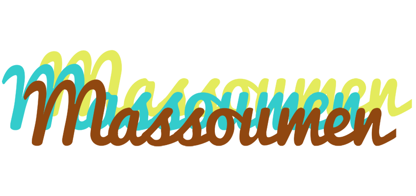 Massoumen cupcake logo