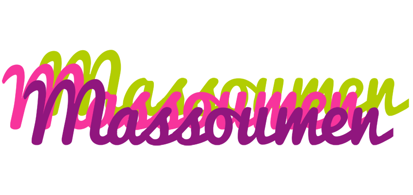 Massoumen flowers logo
