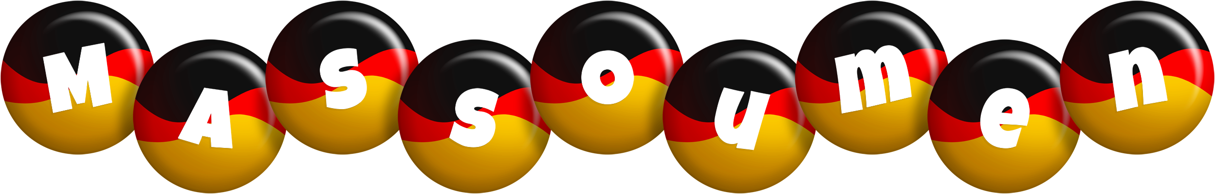 Massoumen german logo