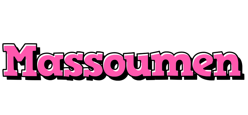 Massoumen girlish logo