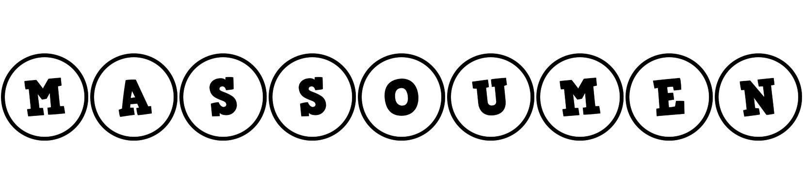 Massoumen handy logo
