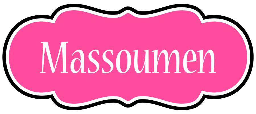 Massoumen invitation logo
