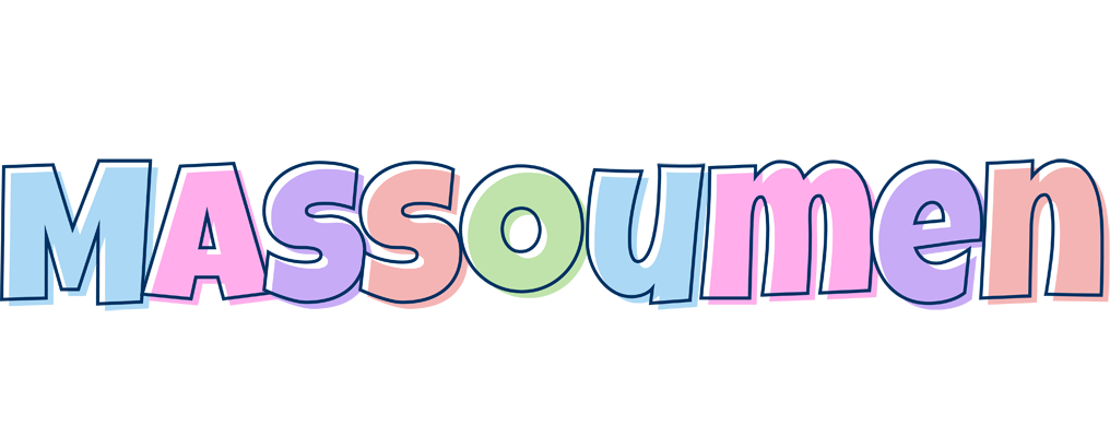 Massoumen pastel logo
