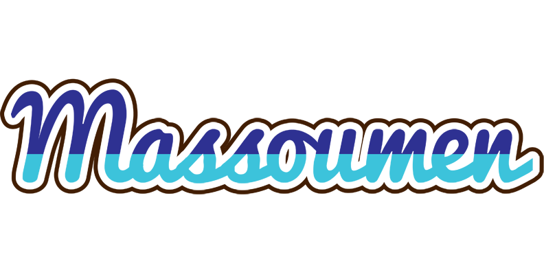Massoumen raining logo