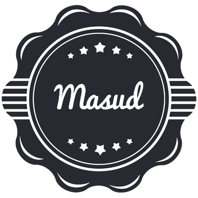 Masud badge logo