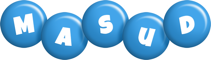 Masud candy-blue logo