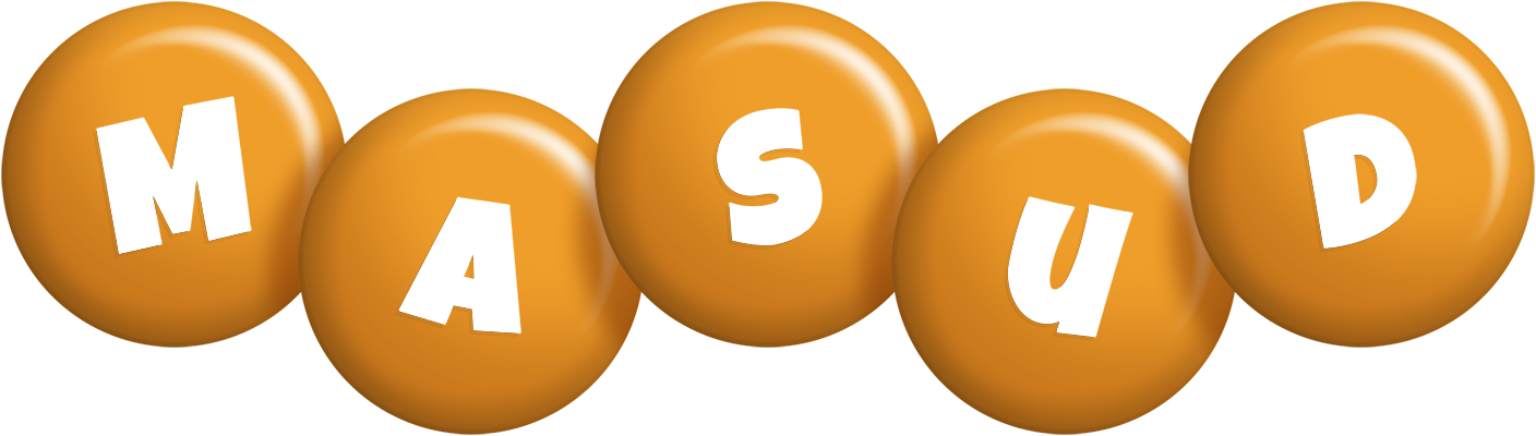 Masud candy-orange logo