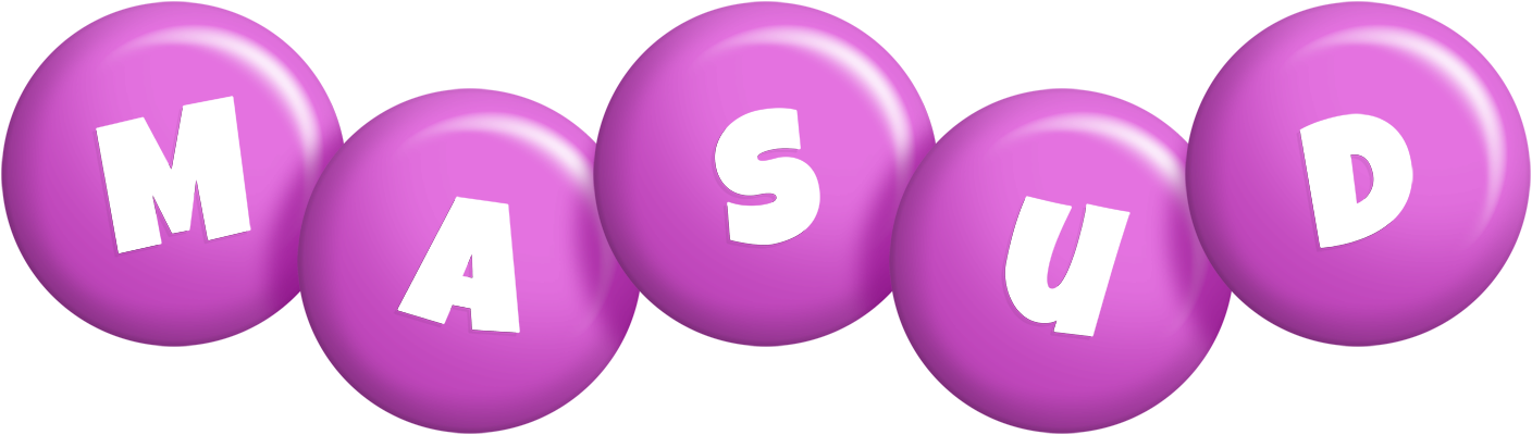 Masud candy-purple logo