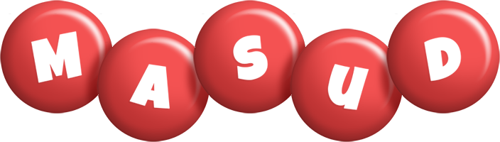 Masud candy-red logo