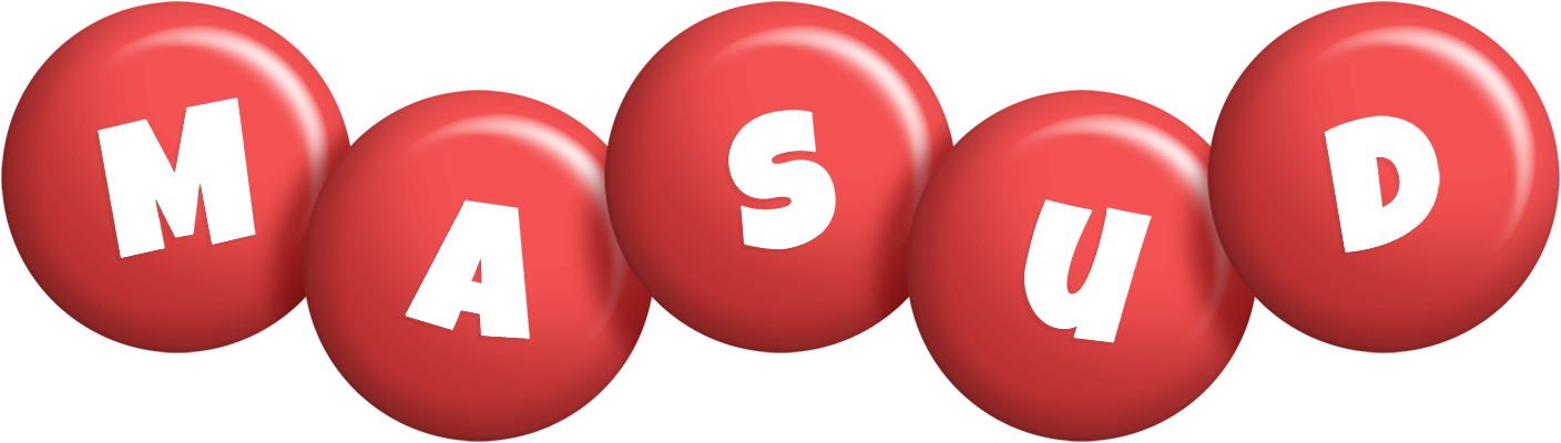 Masud candy-red logo