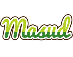 Masud golfing logo