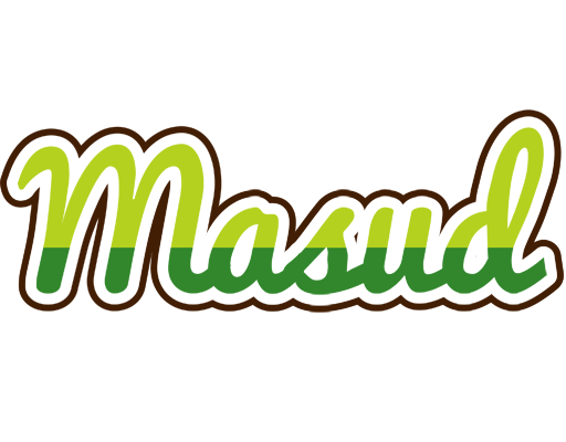 Masud golfing logo
