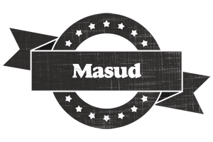 Masud grunge logo