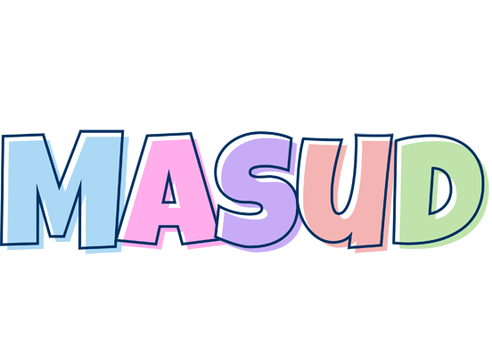 Masud pastel logo