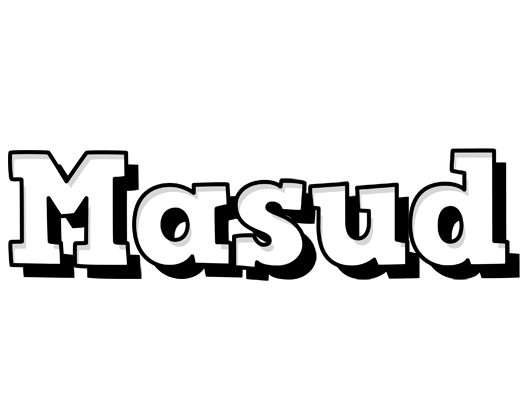 Masud snowing logo
