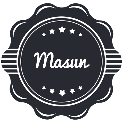 Masun badge logo