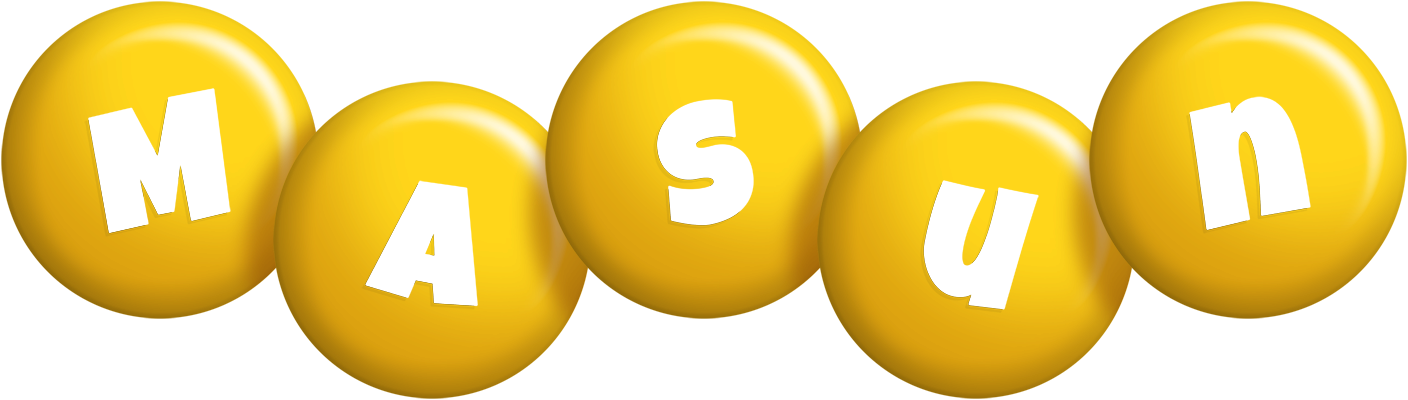 Masun candy-yellow logo