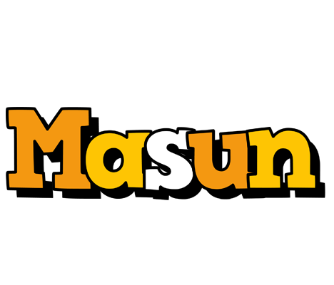Masun cartoon logo