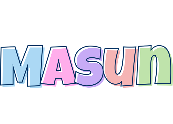 Masun pastel logo