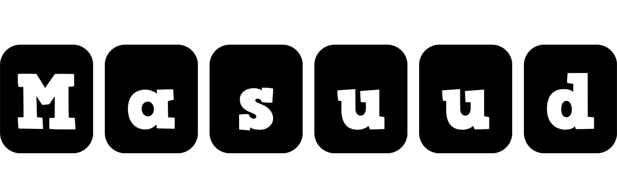 Masuud box logo