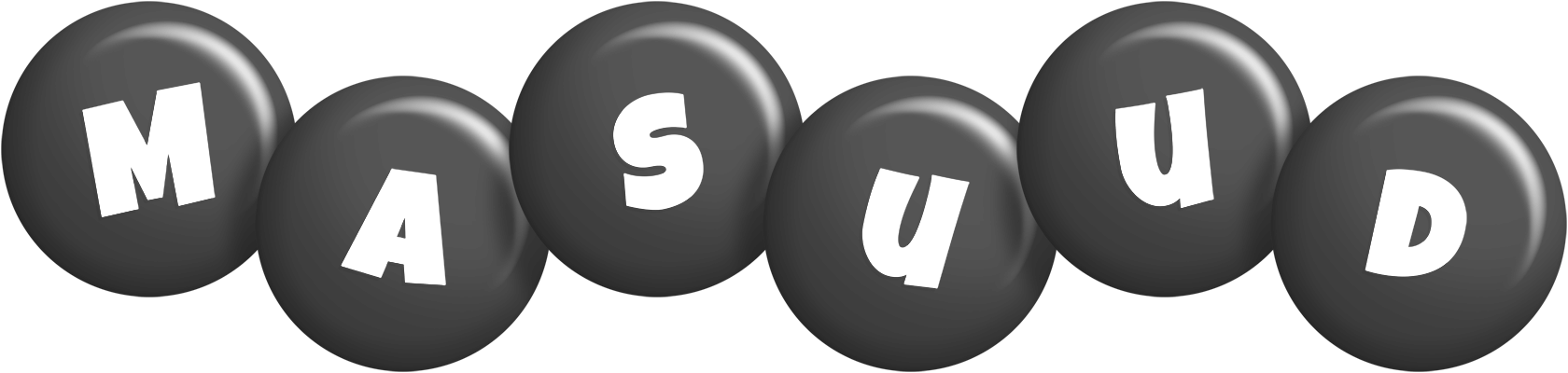 Masuud candy-black logo