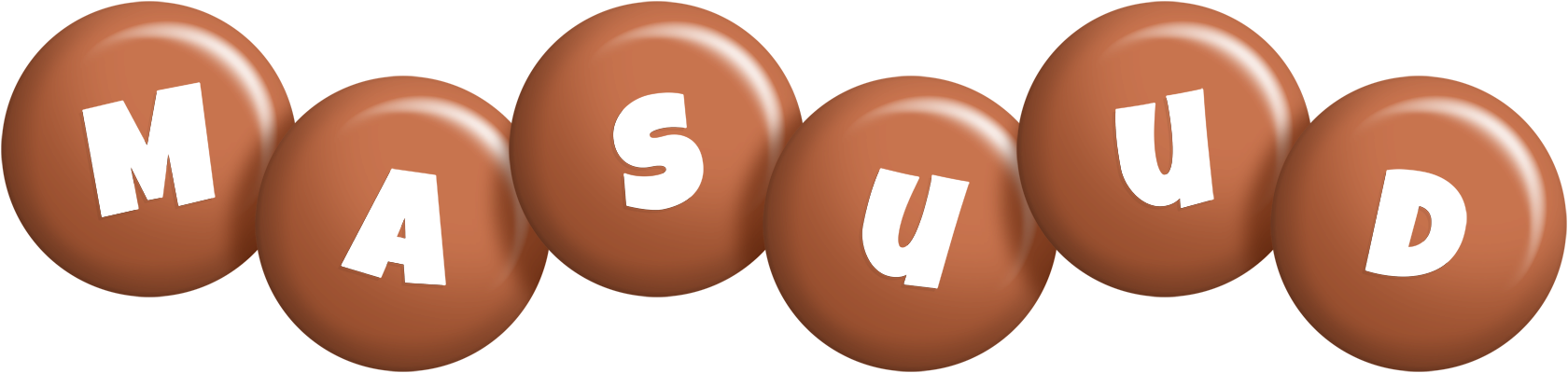Masuud candy-brown logo