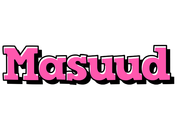 Masuud girlish logo