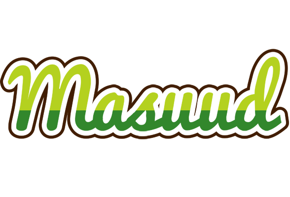 Masuud golfing logo