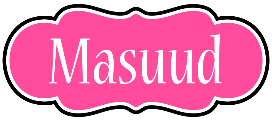 Masuud invitation logo