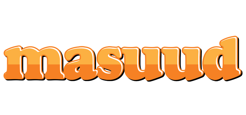 Masuud orange logo