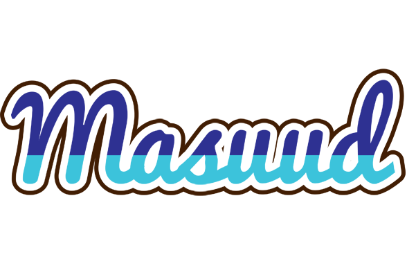 Masuud raining logo