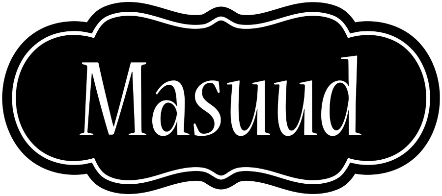 Masuud welcome logo