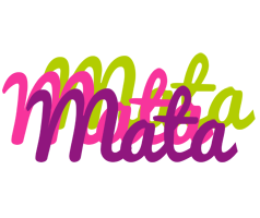 Mata flowers logo