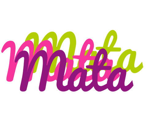 Mata flowers logo