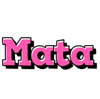 Mata girlish logo