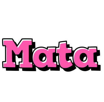 Mata girlish logo