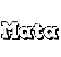 Mata snowing logo