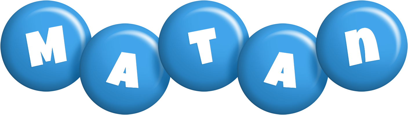 Matan candy-blue logo