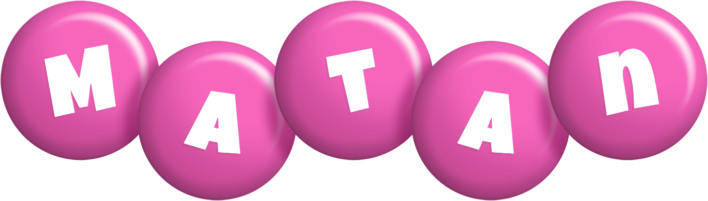 Matan candy-pink logo