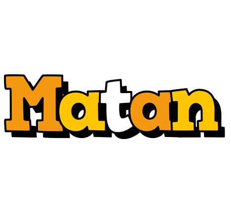 Matan cartoon logo
